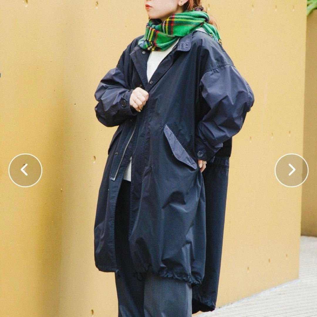 BEAMS BOY ネイビー モッズコート　SOLOTEX BEAMS BOY（ビームス ボーイ） モッズコート コート 「2/5再値下げ