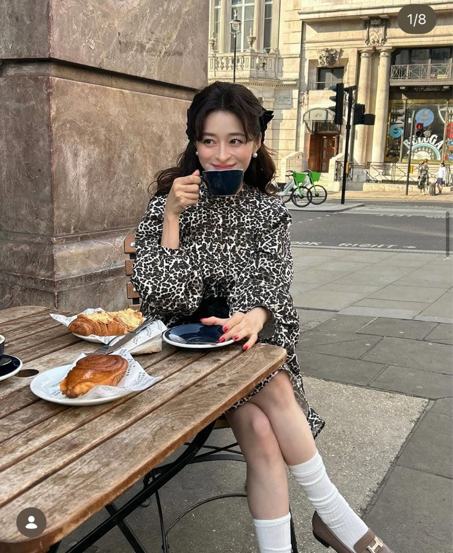 正規品】Bibiy CAITLYN MINI DRESS レオパード