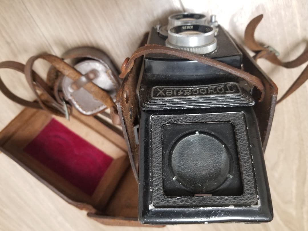Toyocaflex フィルムカメラ レザーケース付き