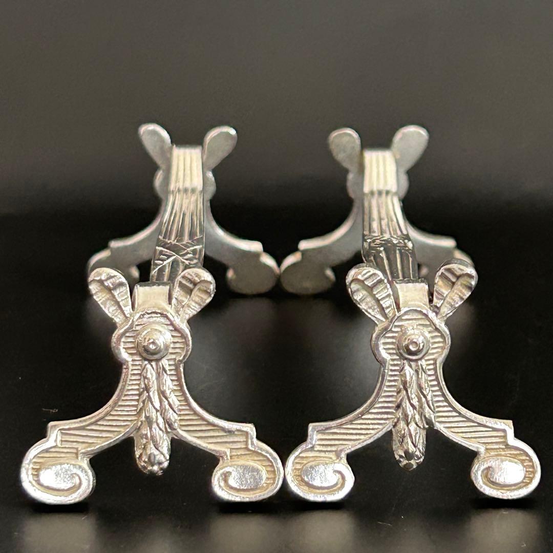 Y*ん様 現品限り クリストフル リュバン リボン ナイフレスト 4本