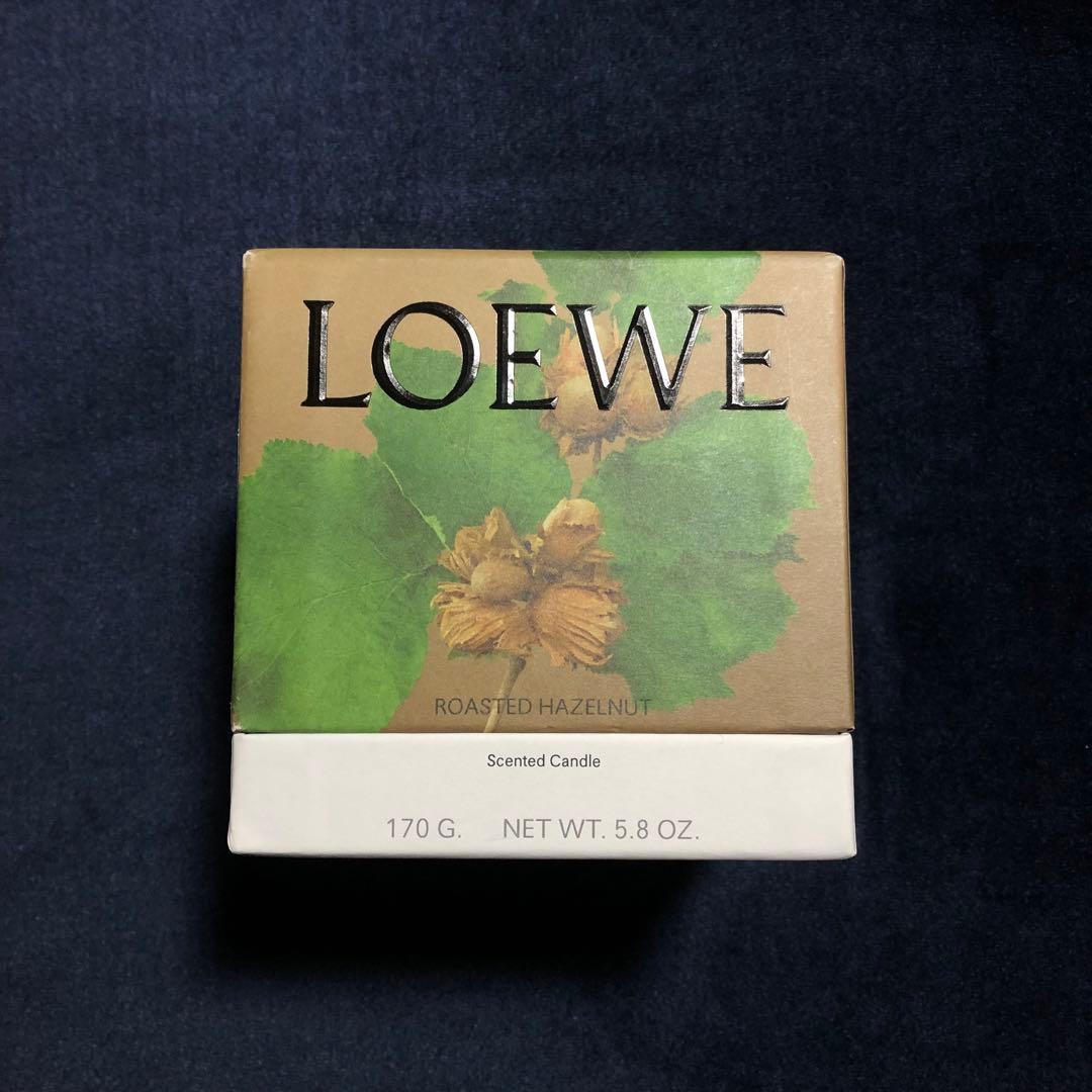 LOEWE アロマキャンドル ローストヘーゼルナッツ 170g