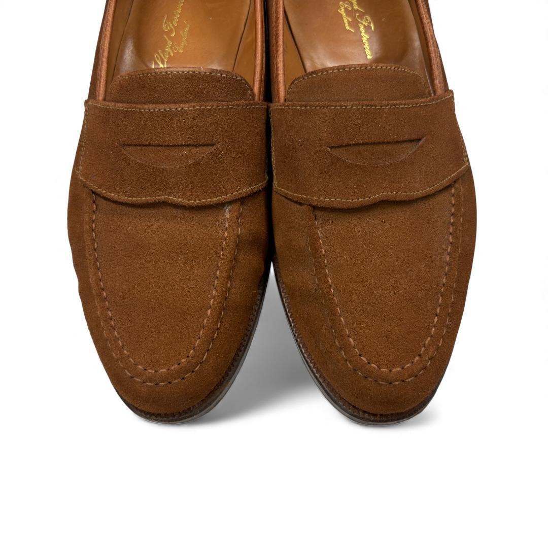 クロケット製 ロイドフットウェア ローファー Jシリーズ 茶 6.5E 25cm