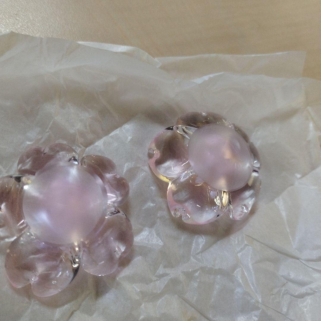 Multiglass ガラス工芸品 雛人形　原田宗春作品　炎の芸術