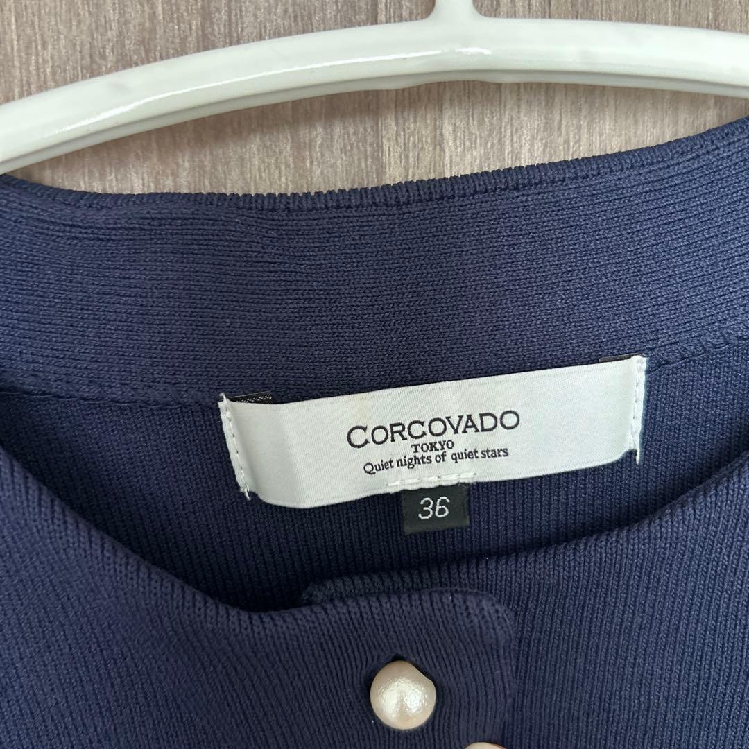 naginagi様✴︎未使用✴︎CORCOVADO パールボタンカーディガン - メルカリ