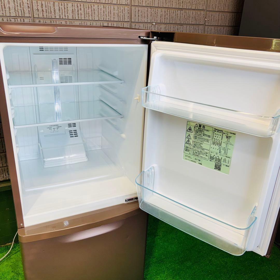 冷蔵庫 138L パナソニック 一人暮らし ブラウン 激安【地域限定配送