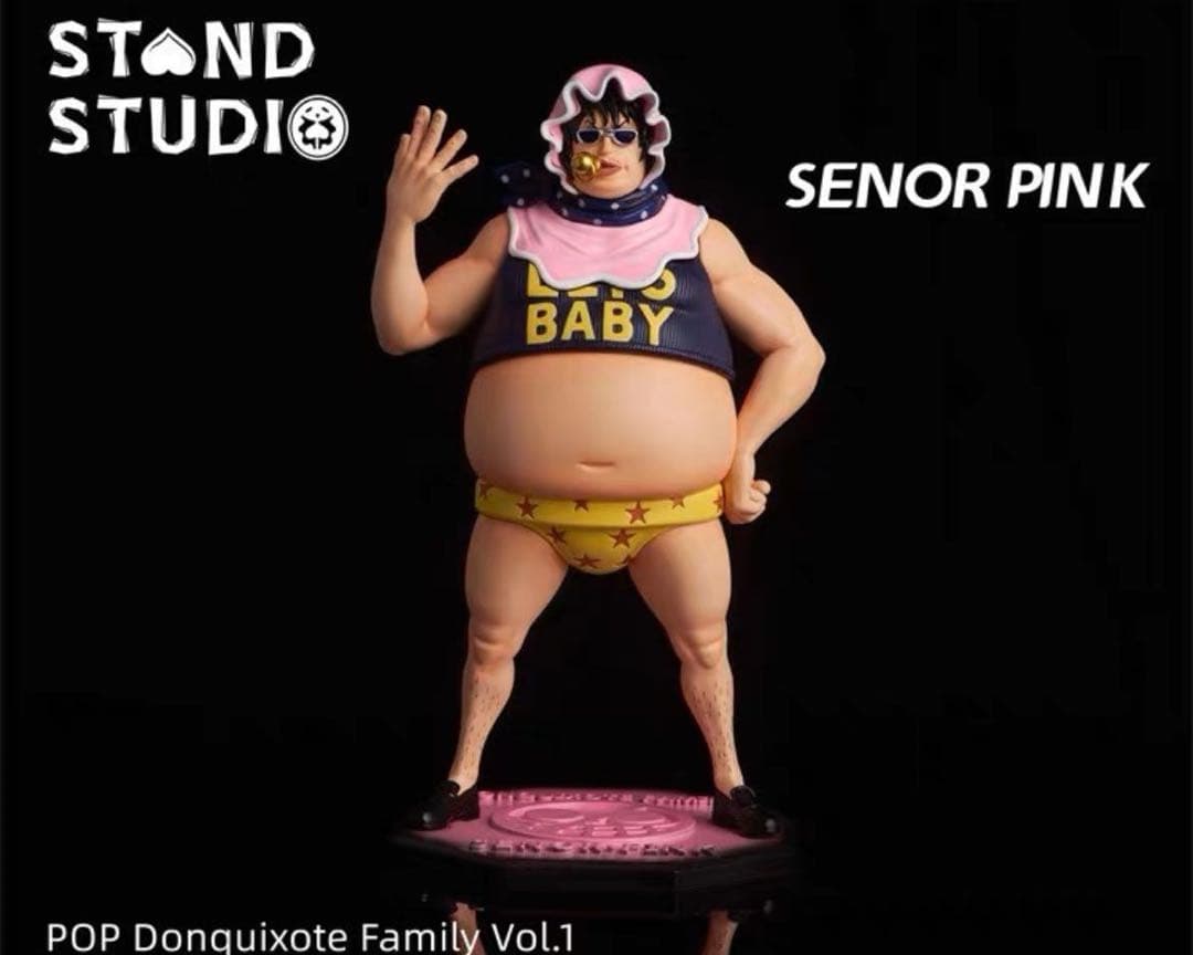 ONE PIECE セニョール・ピンク ガレージキット ガレキ スタチュー③