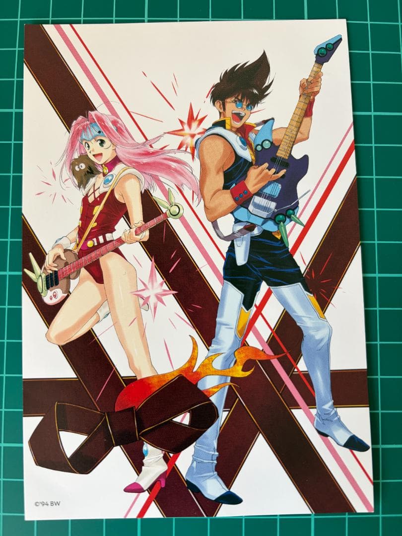 マクロス 7 超時空フェスティバル ミレーヌ 熱気バサラ ポストカード