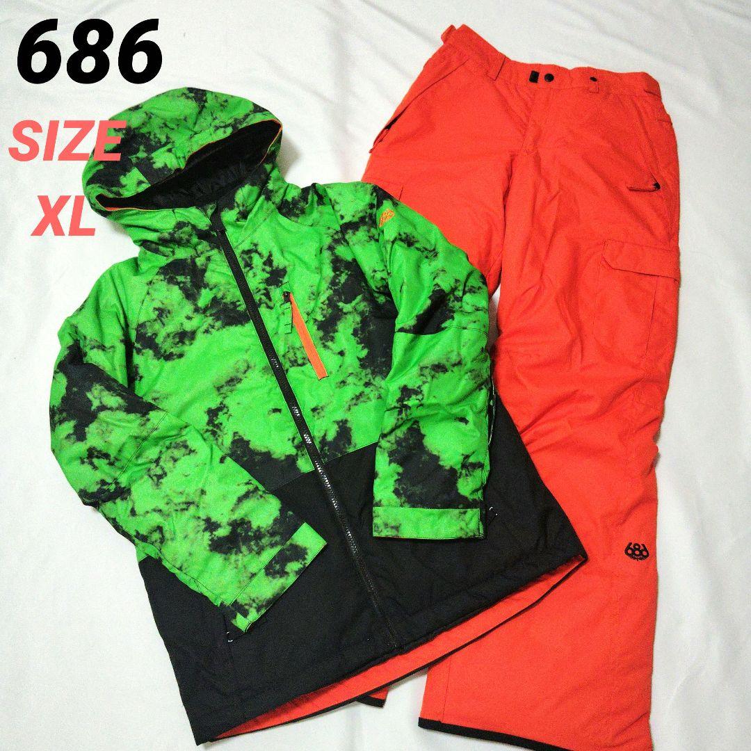 686　キッズ　スノボウェア　上下セット　XL　カモフラ　防水　大きいサイズ 686／シックスエイトシックス | スノーボード・アウトドアスポーツ通販