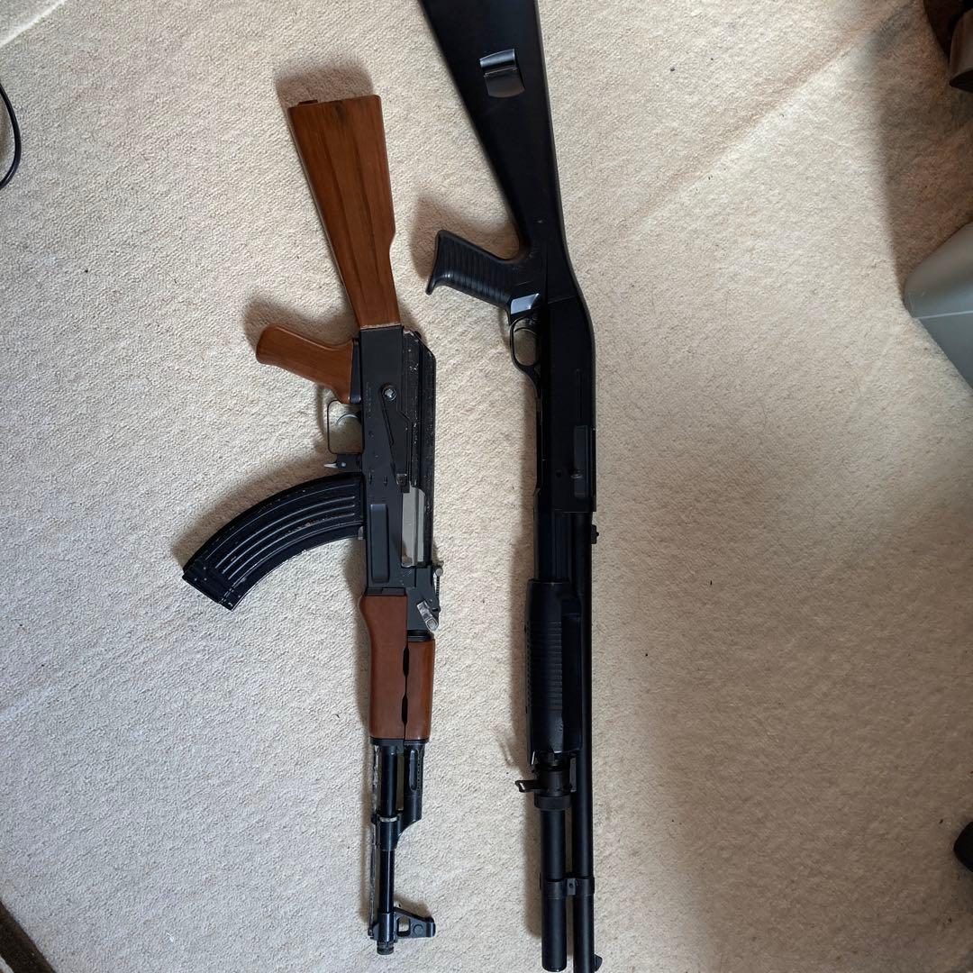 東京マルイ ジャンクAK47 M3 セット TOKYO MARUI（東京マルイ） フルセット AK47 電動ガン バッテリー 充電