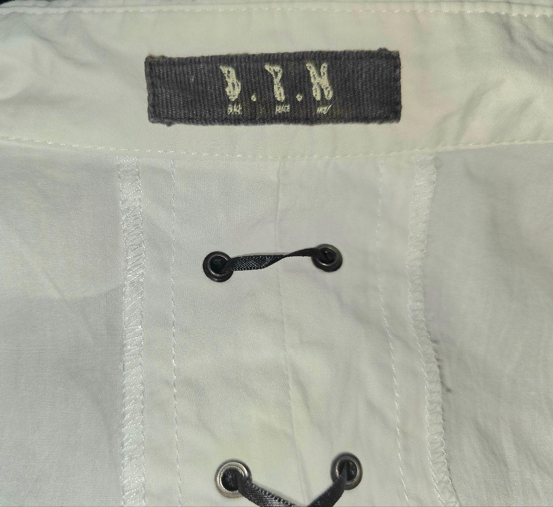 B.P.M バックレースアップ ワイシャツ ブラックピースナウ 燕尾 - メルカリ