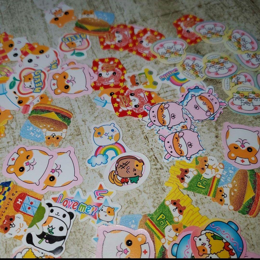 平成女児 平成レトロ レモン株式会社 ハムスター フレークシール 大量