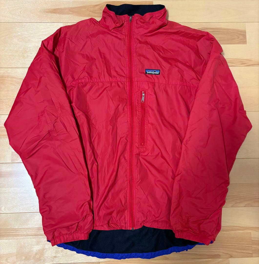 【Made in USA】1998年製 パタゴニア ゼファージャケット L 赤 90s USA製 patagoniaパタゴニア ナイロン ゼファージャケット 赤 L