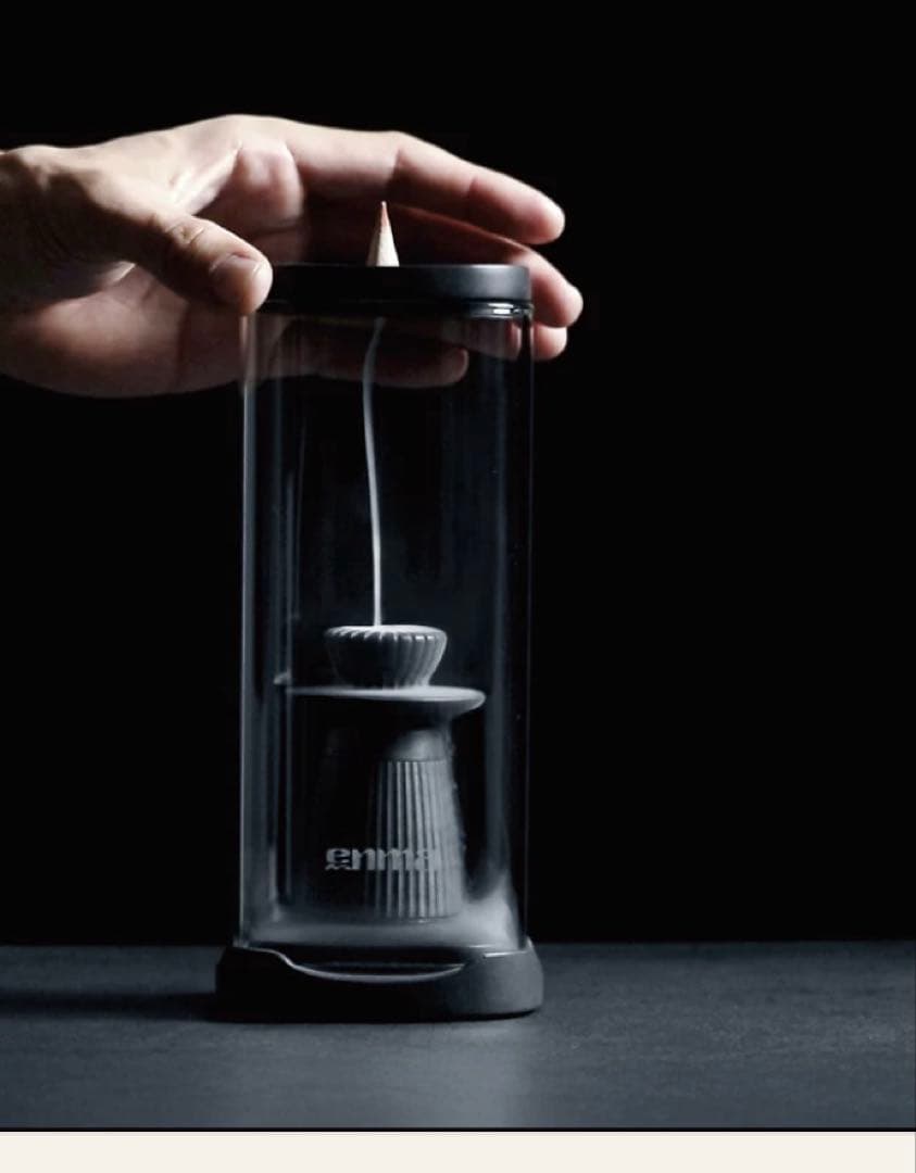 稀少】enma お香立て お香のおまけ付き 視覚的にもリラックス - メルカリ