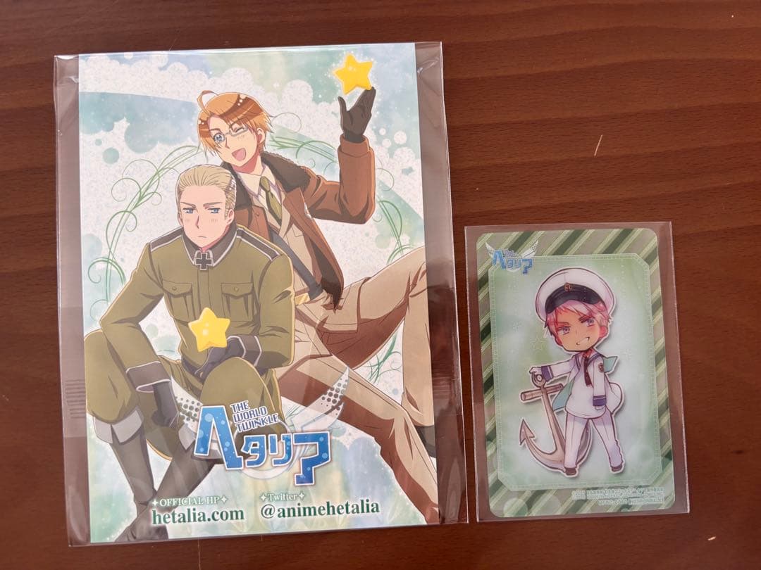 ヘタリア World Twinkle アニメDVDセット 特典CD 原作カード付 - メルカリ