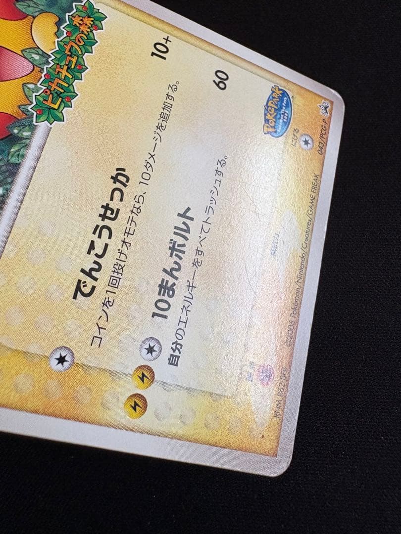 ポケパークのピカチュウ PROMO PCG-Pプロモカード 043/PCG-P - メルカリ