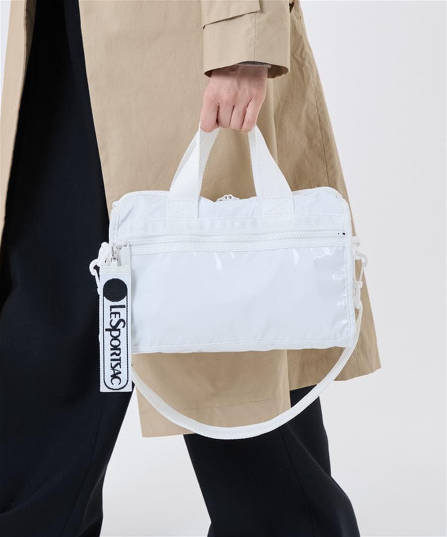 新品 レスポートサックxひとりっぷ バイクボストン2 ノウム（白