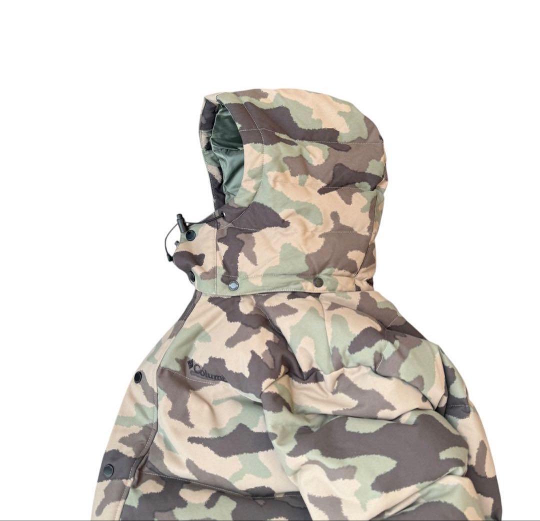 ✨極美品✨ Columbia ダウン 迷彩柄 カモフラージュ M 希少 - メルカリ