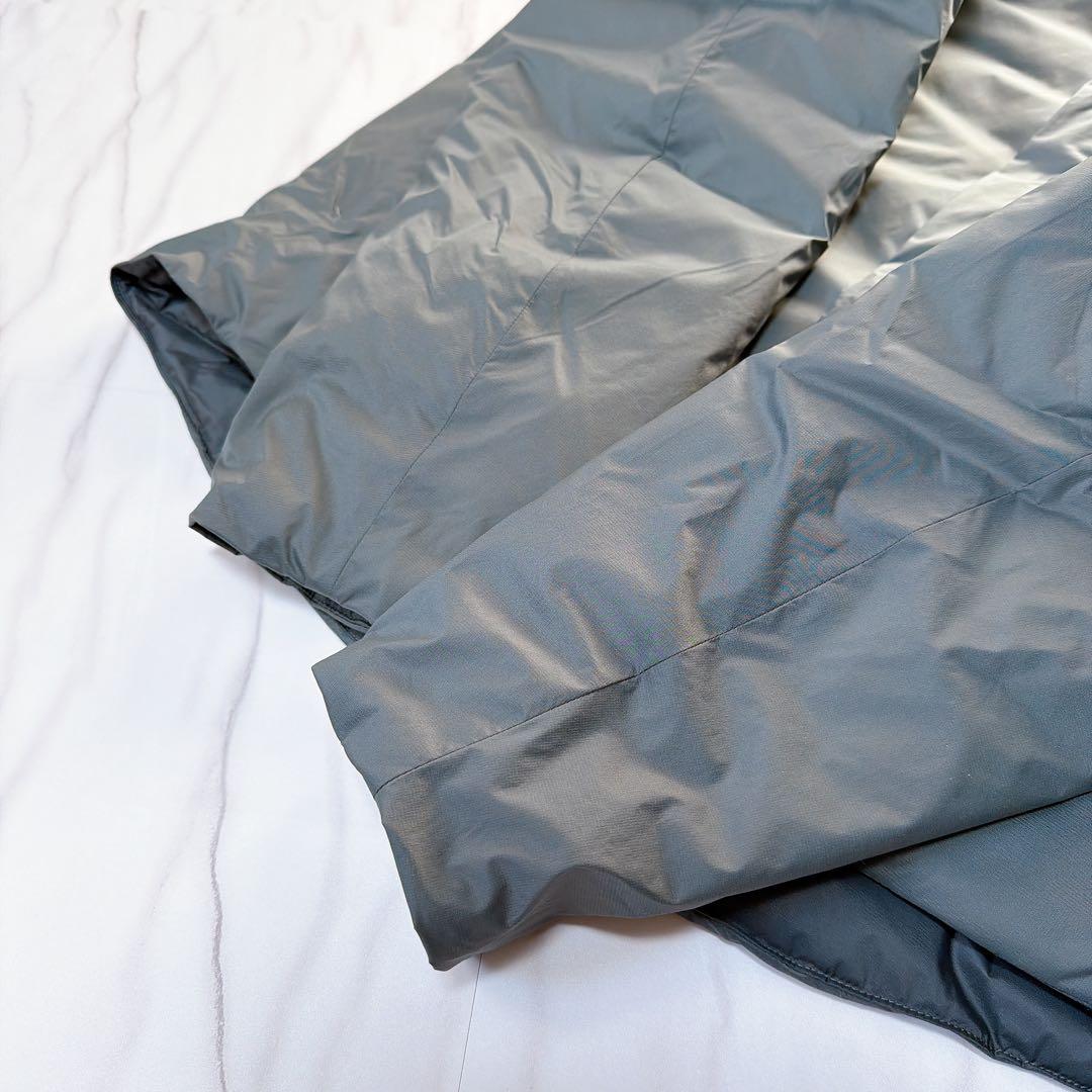 《美品》ナンガ×アーバンリサーチ別注 ダウンジャケット ノーカラー グレー S
