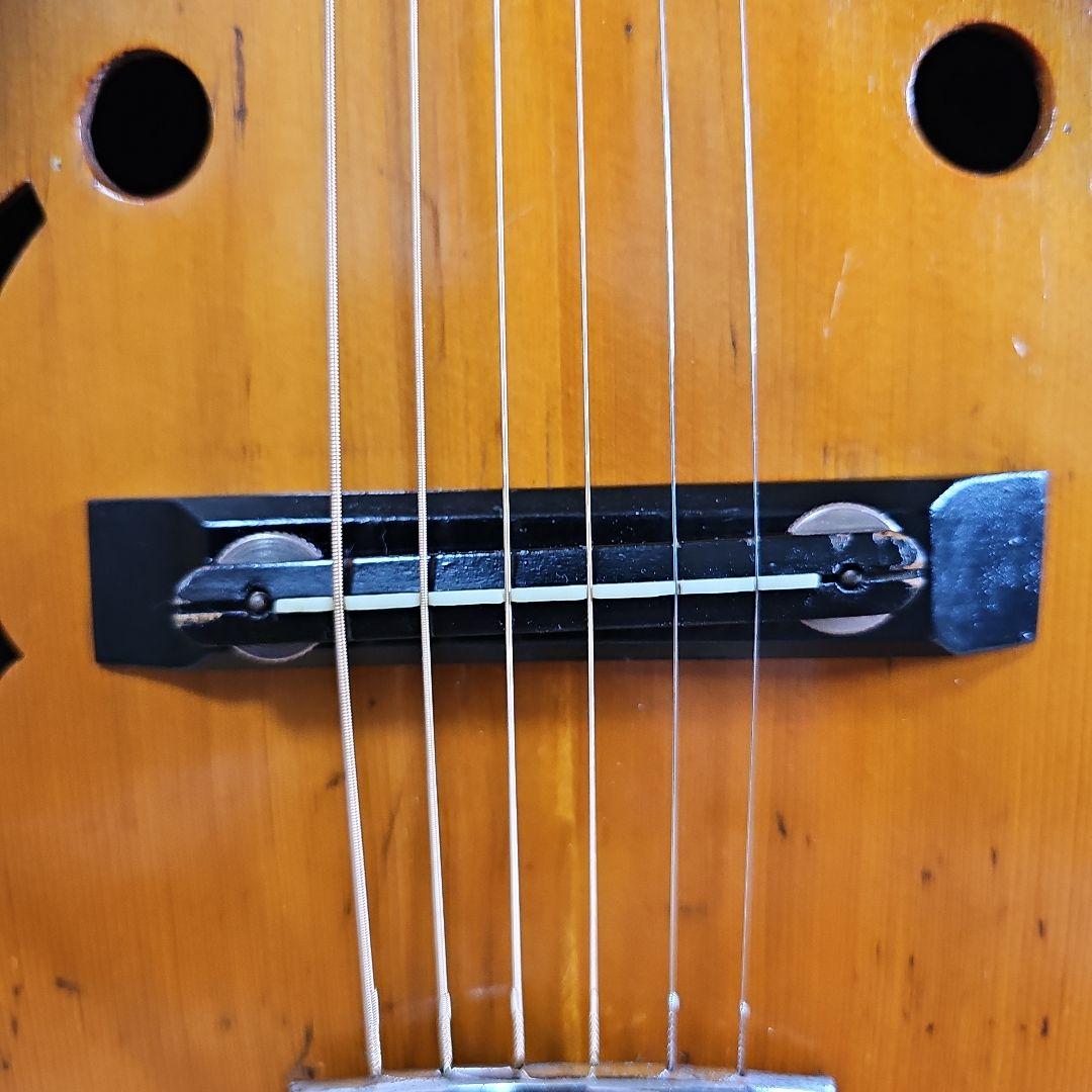 木曽鈴木バイオリンNo.6ピックギター1962年製GAETSCHキグバック付き