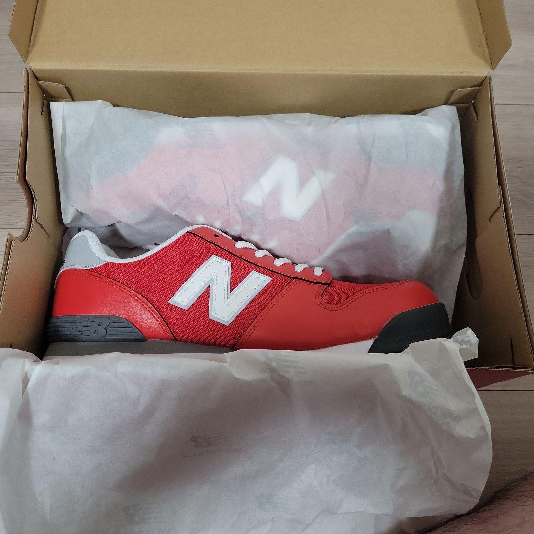 New Balance 安全靴 JSAA A種 28.0cm 赤