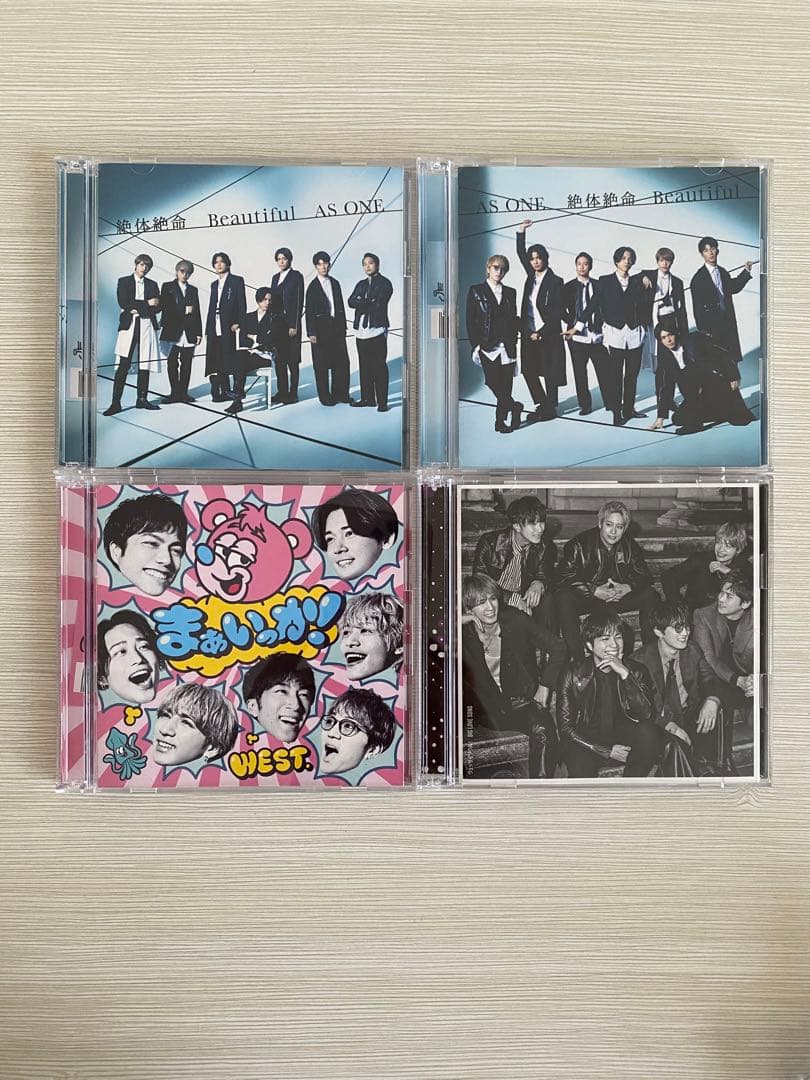 WEST.】初回限定盤CD / 4枚まとめ売り - メルカリ