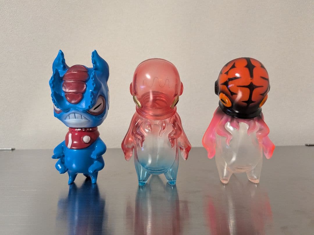 ユーキデイドリーマー　タコツボン×2　クトゥー×1　ソフビ　バラ売り不可 8月4日(金)18時より抽選開始】【ユーキデイドリーマー】タコツボン