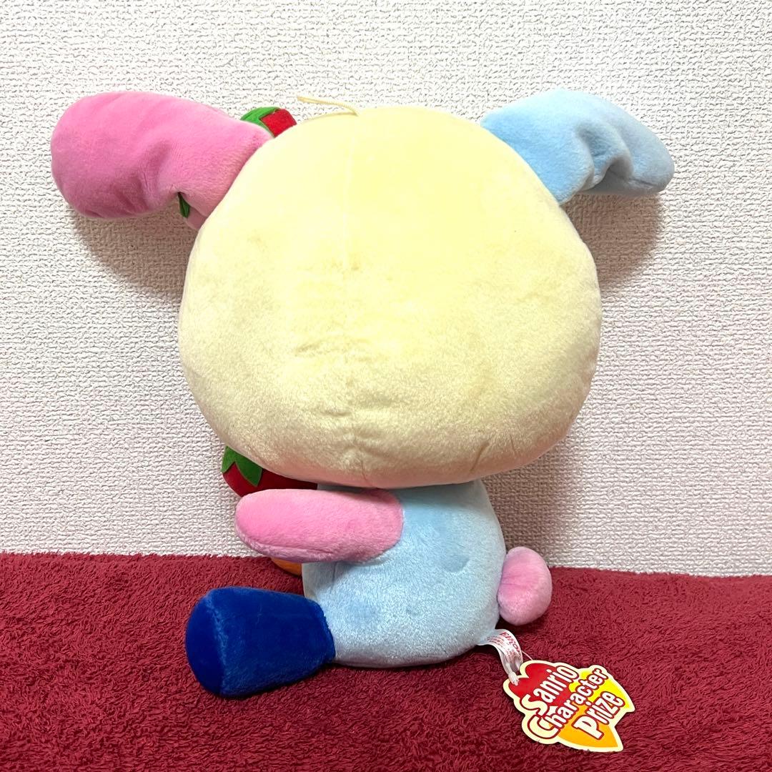サンリオ ウサハナ いちご 苺 BIGぬいぐるみ ビッグ 当時物 平成レトロ