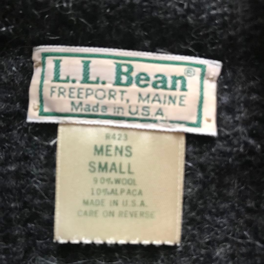 80s USA製 L.L.BEAN ドライバーズ ニット アルパカ 短丈 - メルカリ