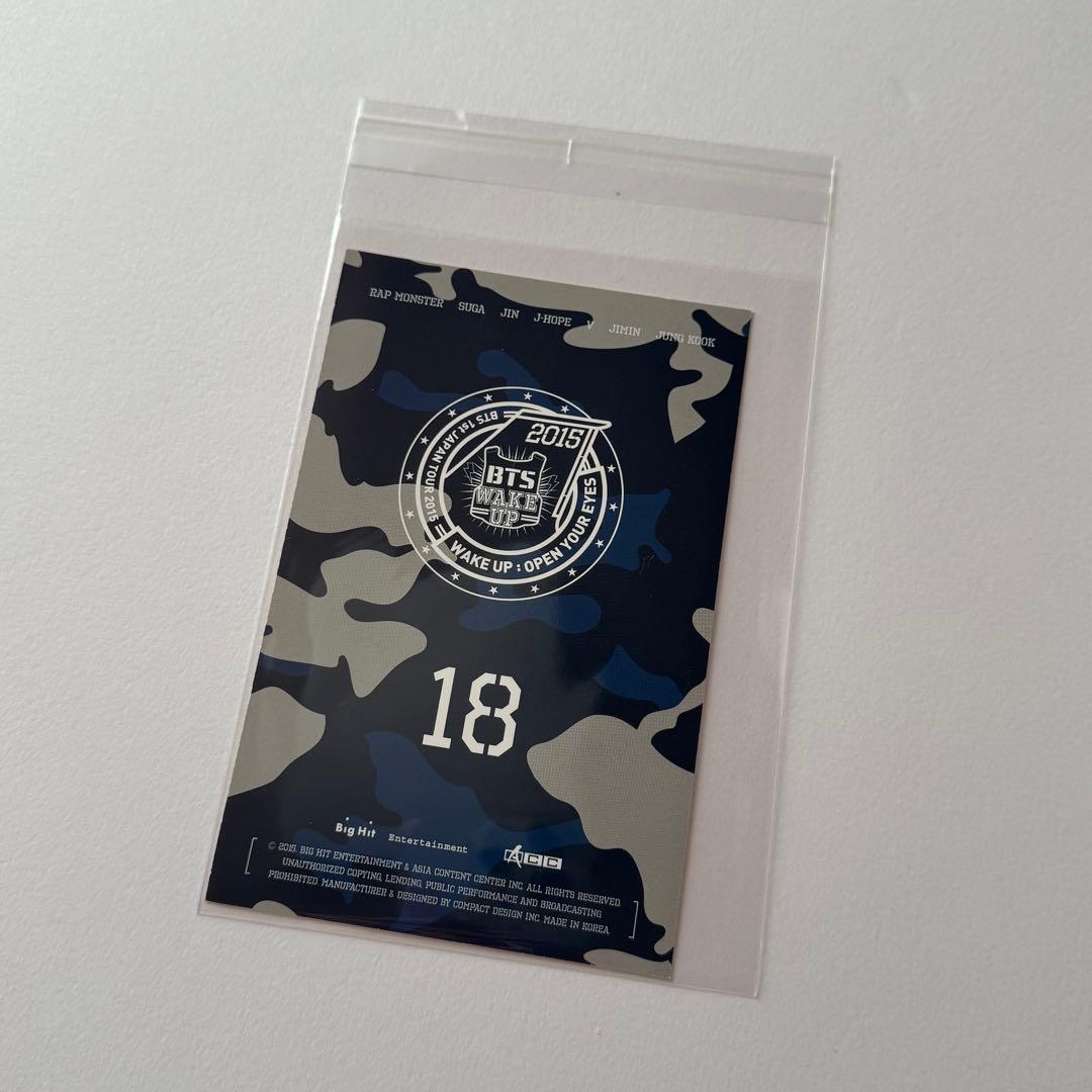 BTS V Wake Up ポストカード テヒョン - メルカリ