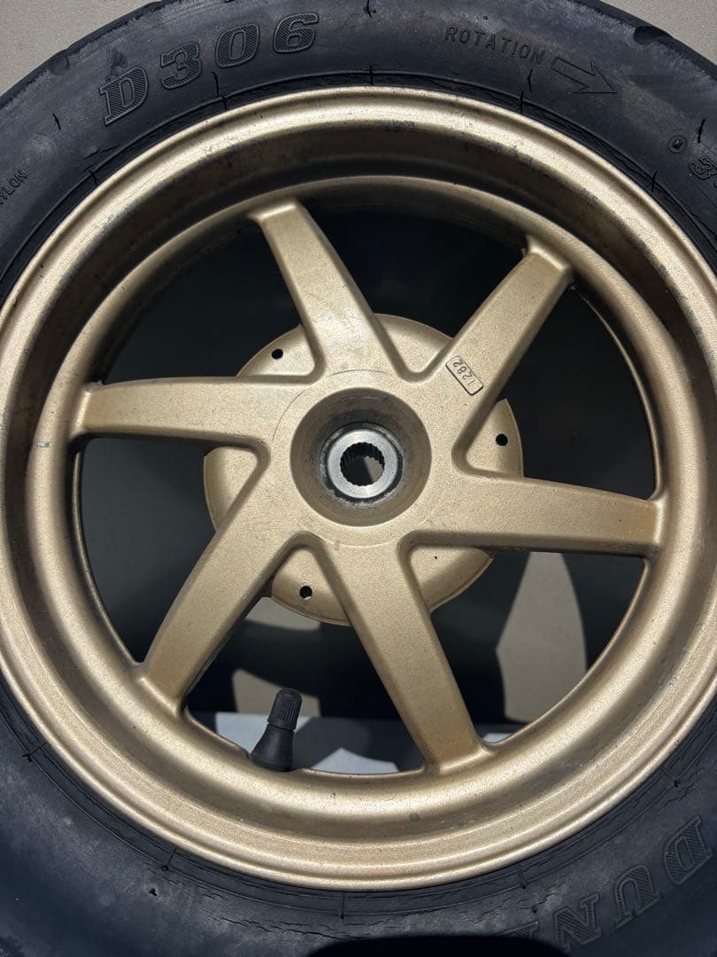 Pon⭐︎様専用 DIO zx金ホイール ディオ ゴールド 前後セット - メルカリ