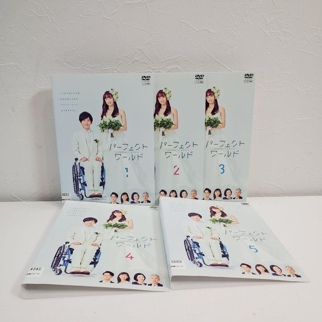 全巻セット「パーフェクトワールド」DVD レンタル 松坂桃李 松村北斗