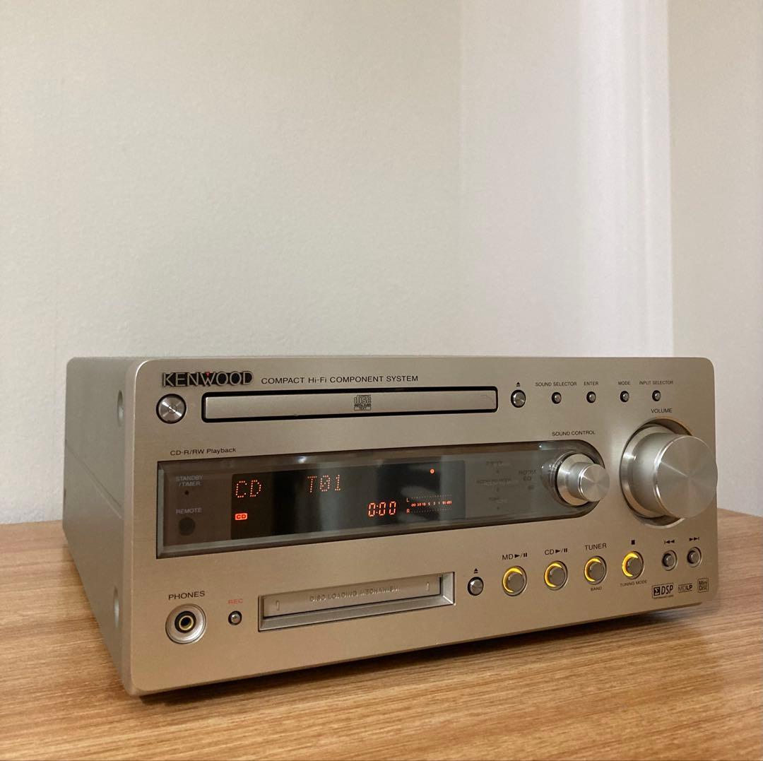 KENWOOD CD MDレシーバー - メルカリ