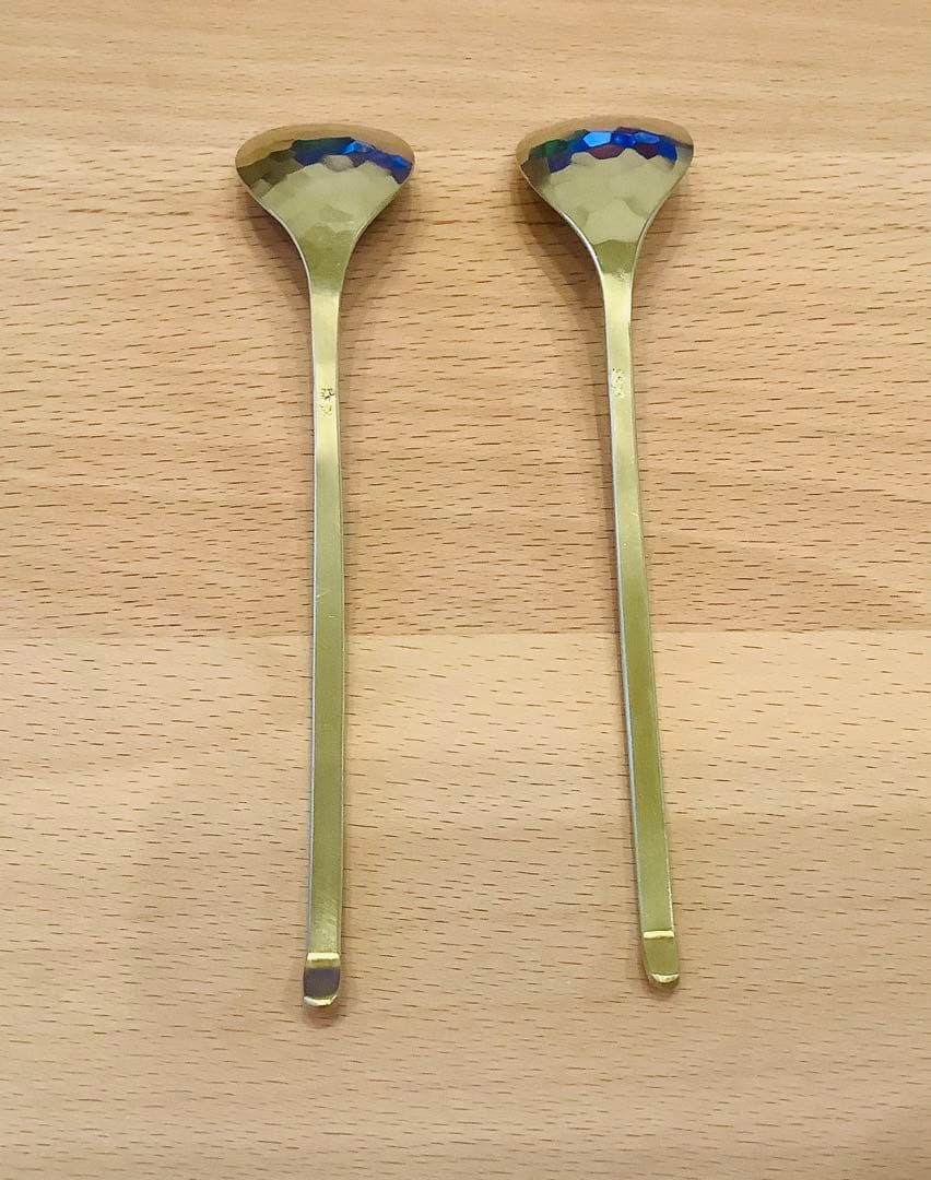 鍛金工房WESTSIDE33 寺地茂 作 真鍮 フォーク・スプーン6点 - メルカリ