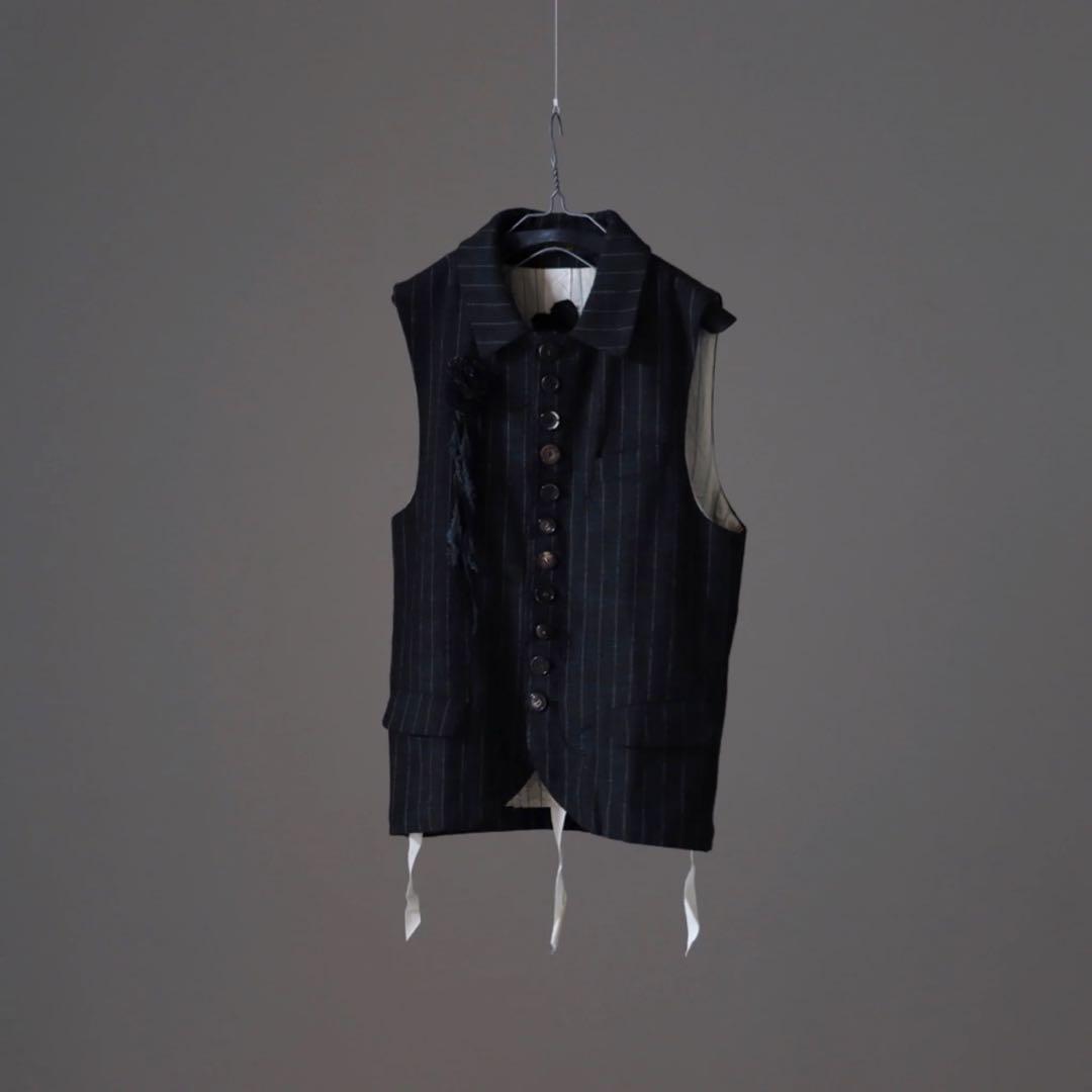 ARCHIVIO J.M. Ribot アルキビオ リボット ジレ　ベスト ARCHIVIO J.M.Ribot 21-22AW ウールベスト | HUES 福岡セレクトショップ