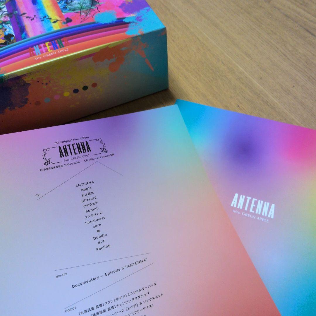 Mrs.GREEN APPLE ANTENNA FC限定 空箱 - メルカリ