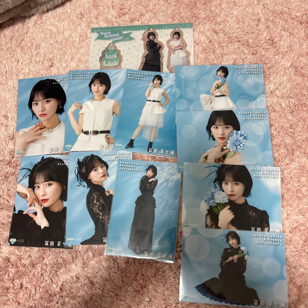 冨田菜々風 生誕グッズセット 2024 アクリルスタンド 生写真 - メルカリ