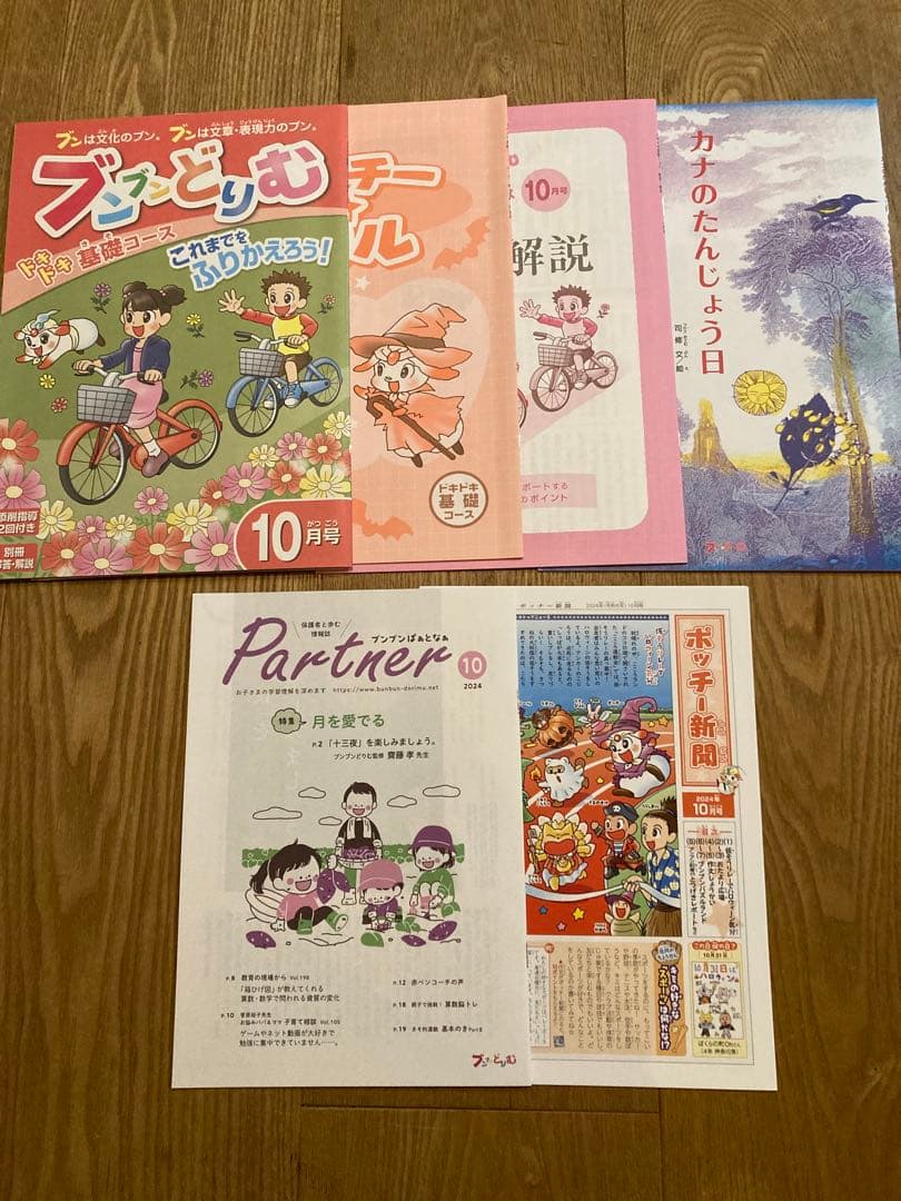 ぶんぶんどりむ 2024年ドキドキ基礎コース 10月分 - メルカリ