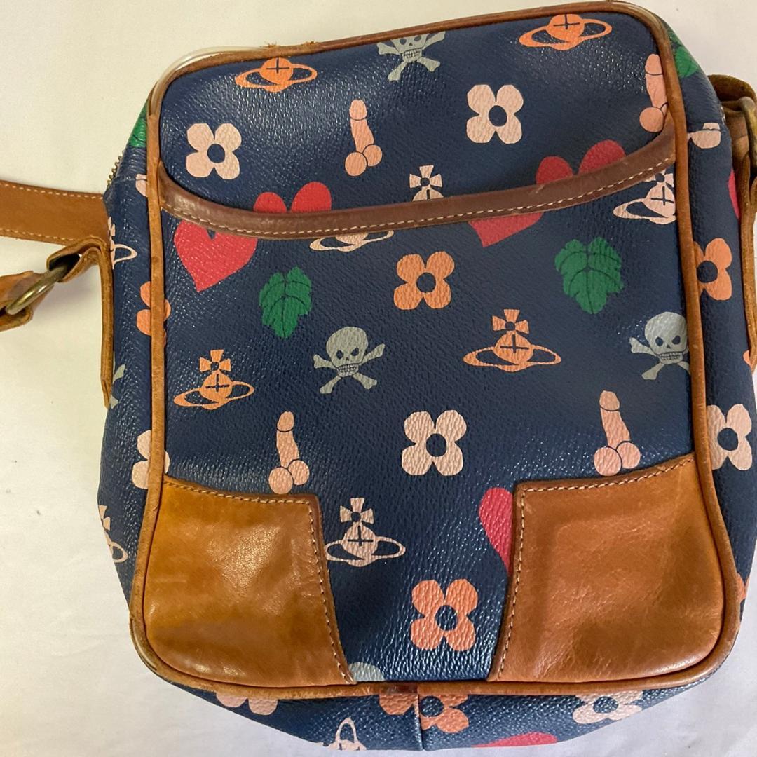 Vivienne Westwood ショルダーバッグ ペイガンモノグラム柄 廃盤