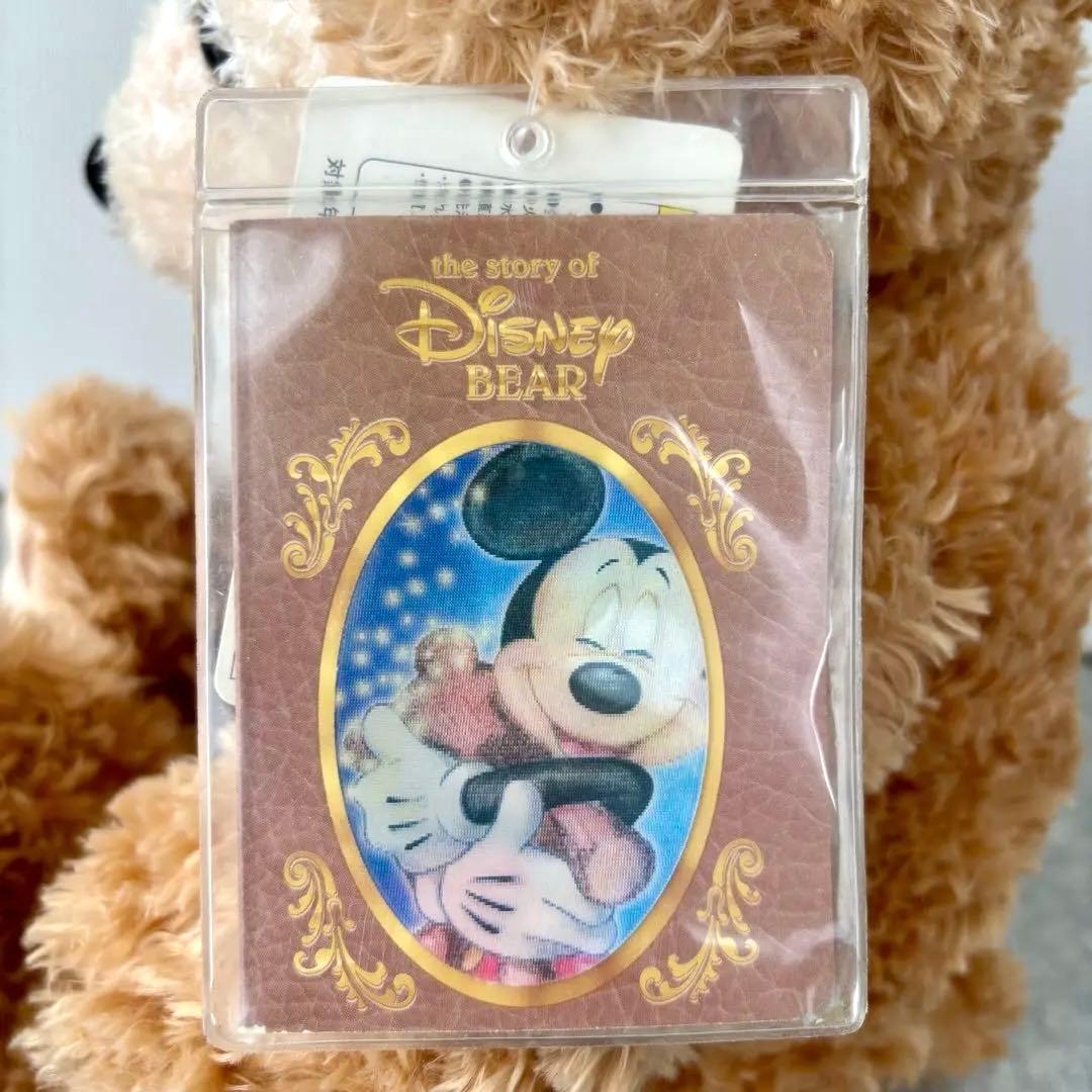 希少】ディズニー ディズニーベア ダッフィー 初期 白タグ ビーズ 中国