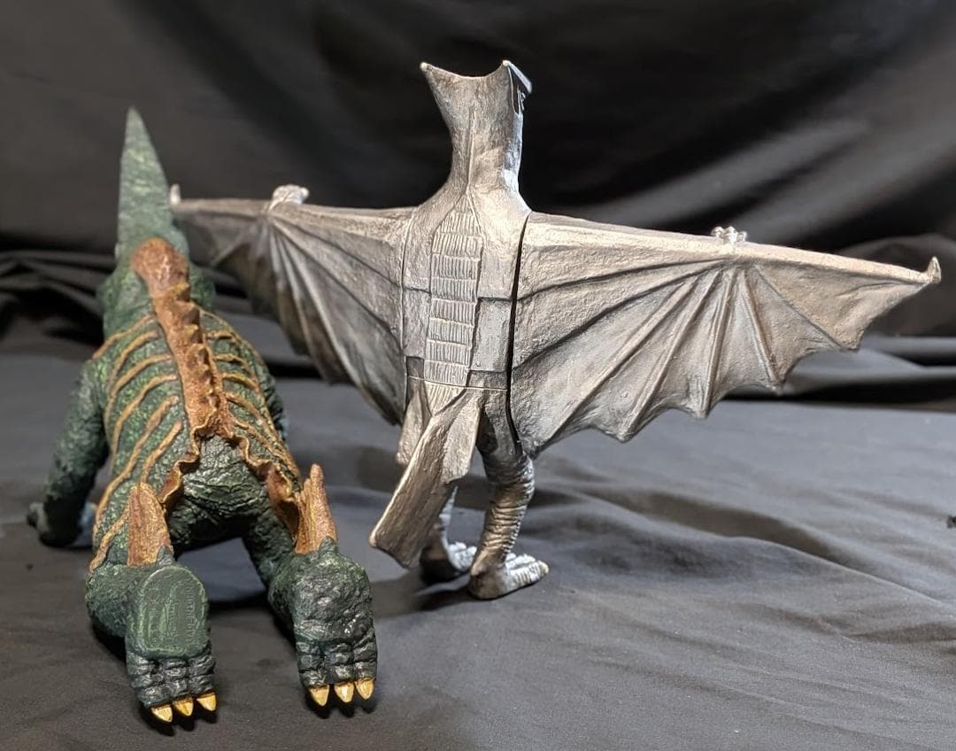 ギロン（ロケット）＆宇宙ギャオス（エクスプラス）昭和ガメラ登場怪獣