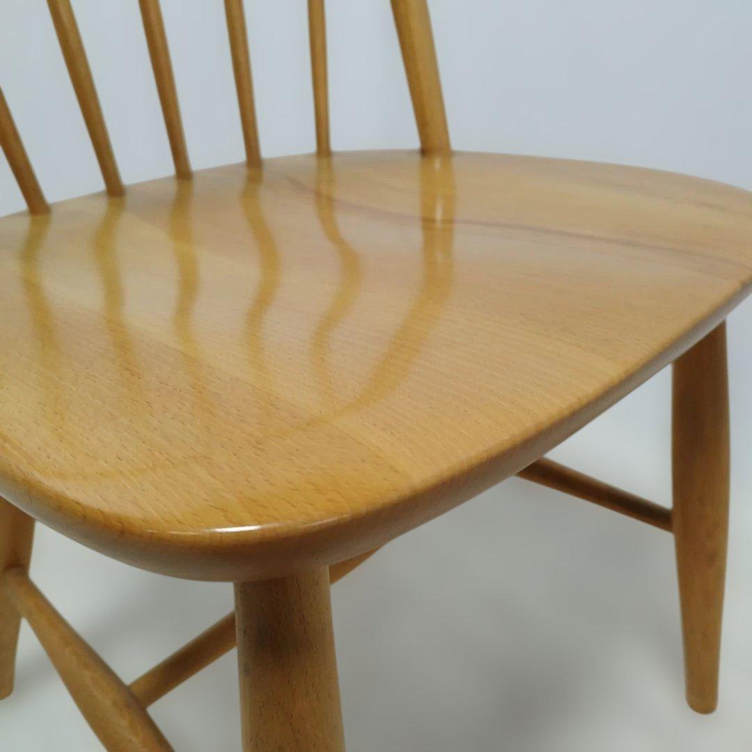 ①④セット【引き取り】飛騨産業 キツツキ ウィンザーチェア