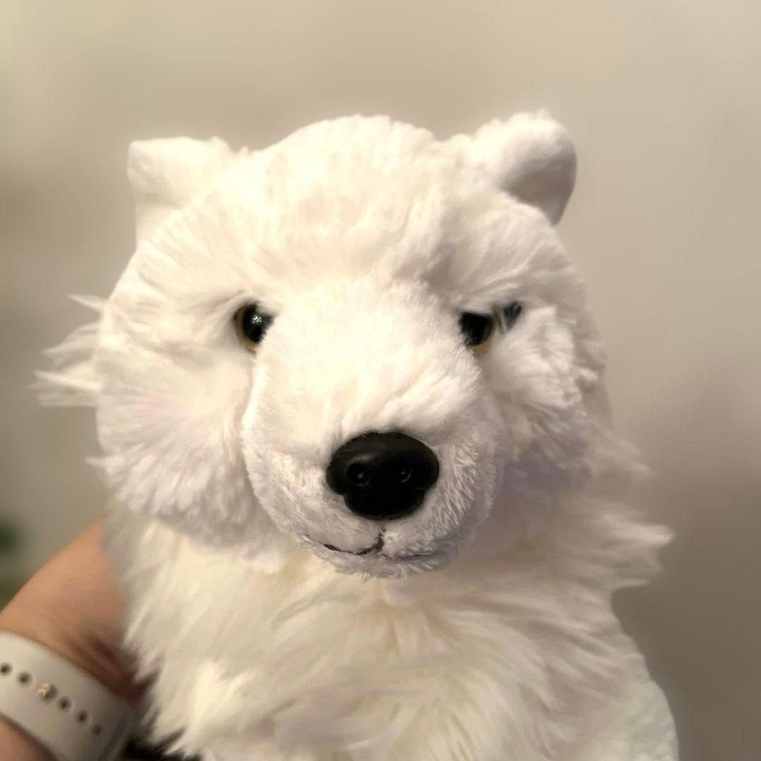 ホッキョクオオカミ ぬいぐるみ 那須どうぶつ王国 Sサイズ - メルカリ