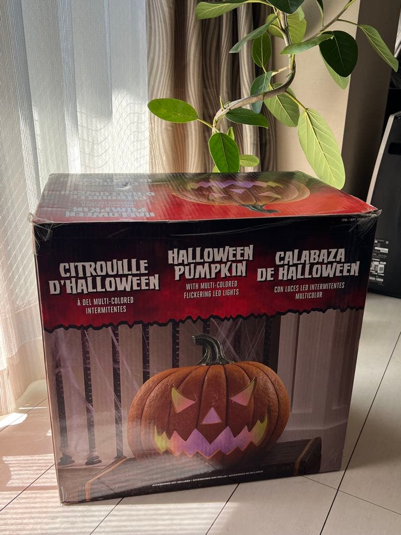 完売•入手困難] マルチカラーLED ハロウィン ジャック・オー・ランタン