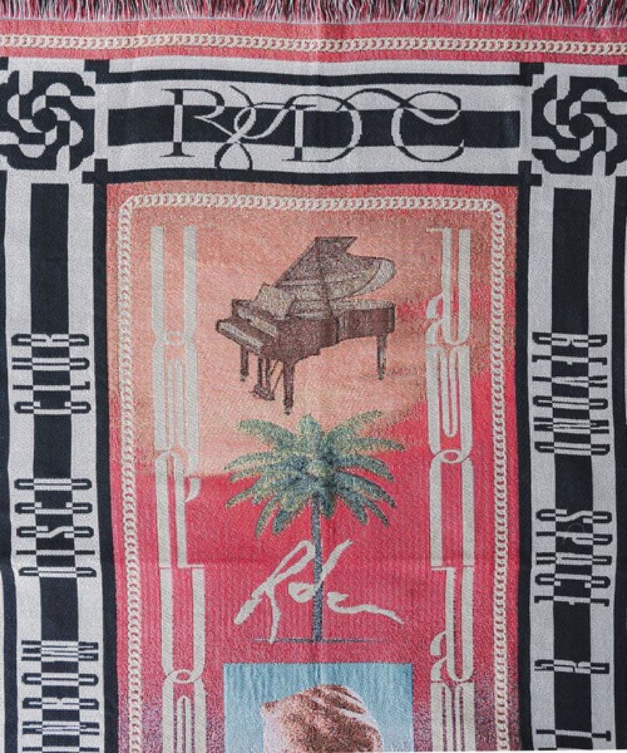 Rainbow disco club blanket