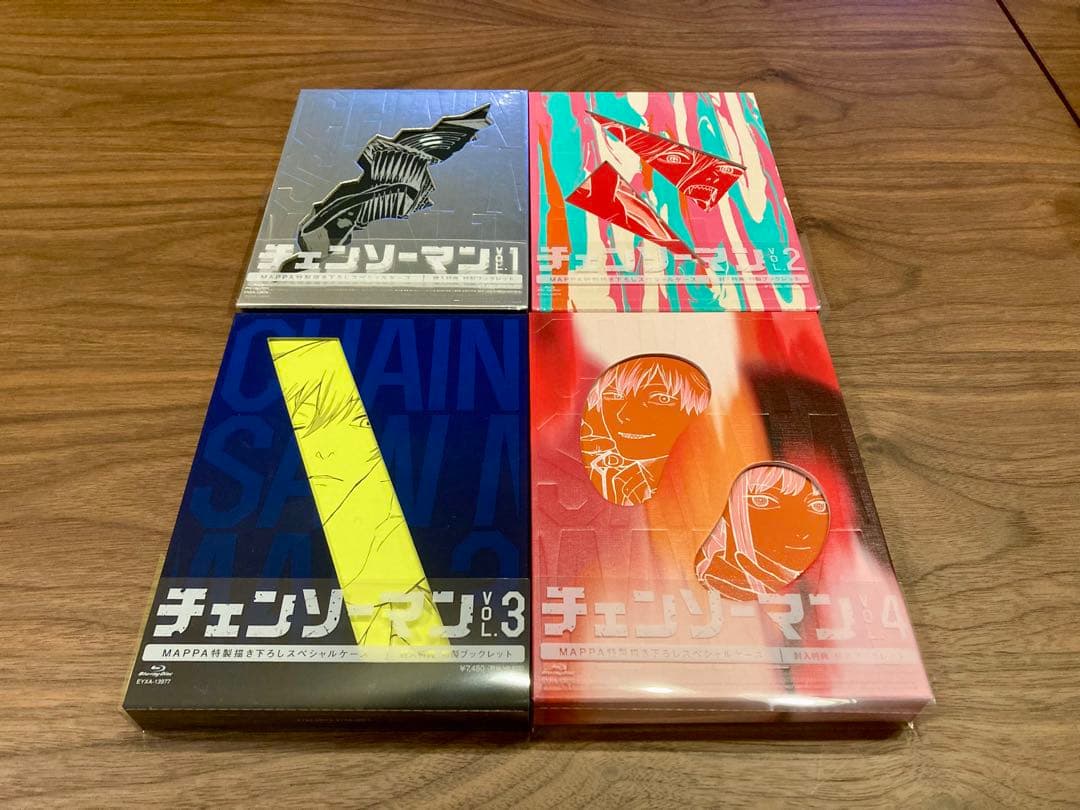 美品】チェンソーマン blu-ray 全巻セット 限定BOX 特典カード付