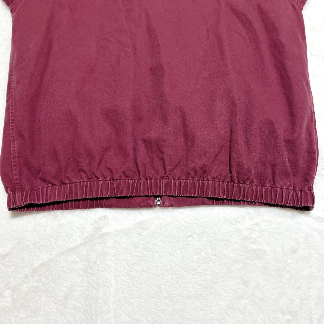 レアカラー✨ ラルフローレン スイングトップ バーガンディ 90s 三角