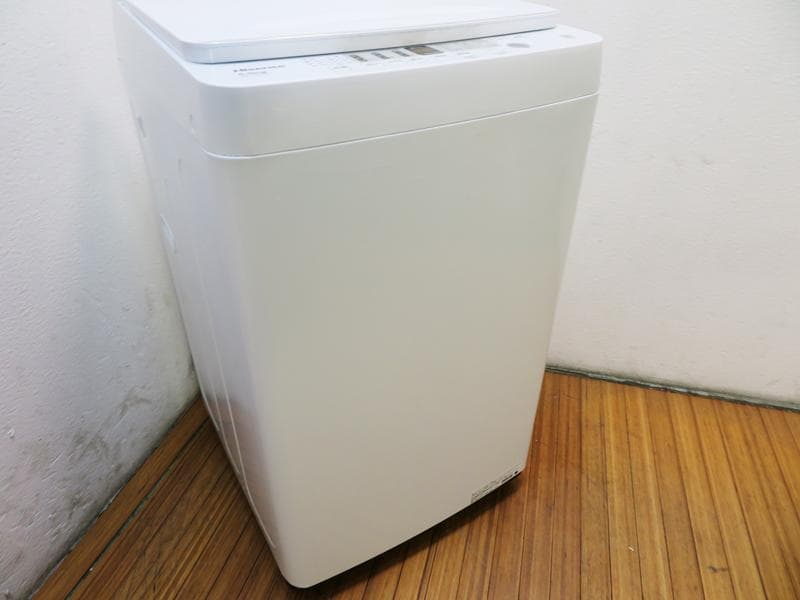 全自動洗濯機 5.5kg 2023年製 HW-55E2W 風乾燥機能 JS04