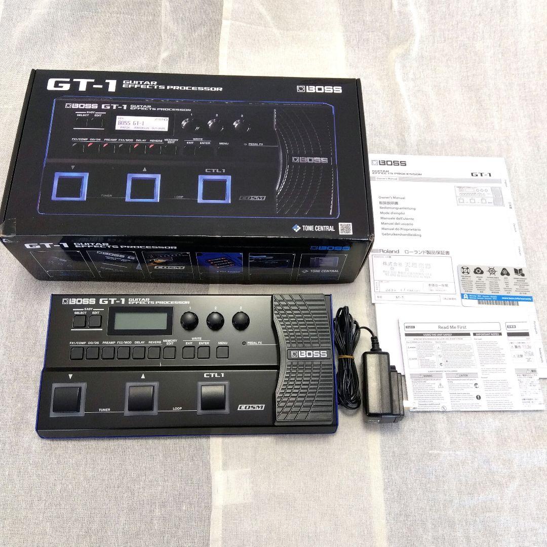 BOSS GT-1 デジタルギターエフェクター　アダプターセット Amazon.co.jp: BOSS GT-1 マルチエフェクター 純正アダプター GT-1