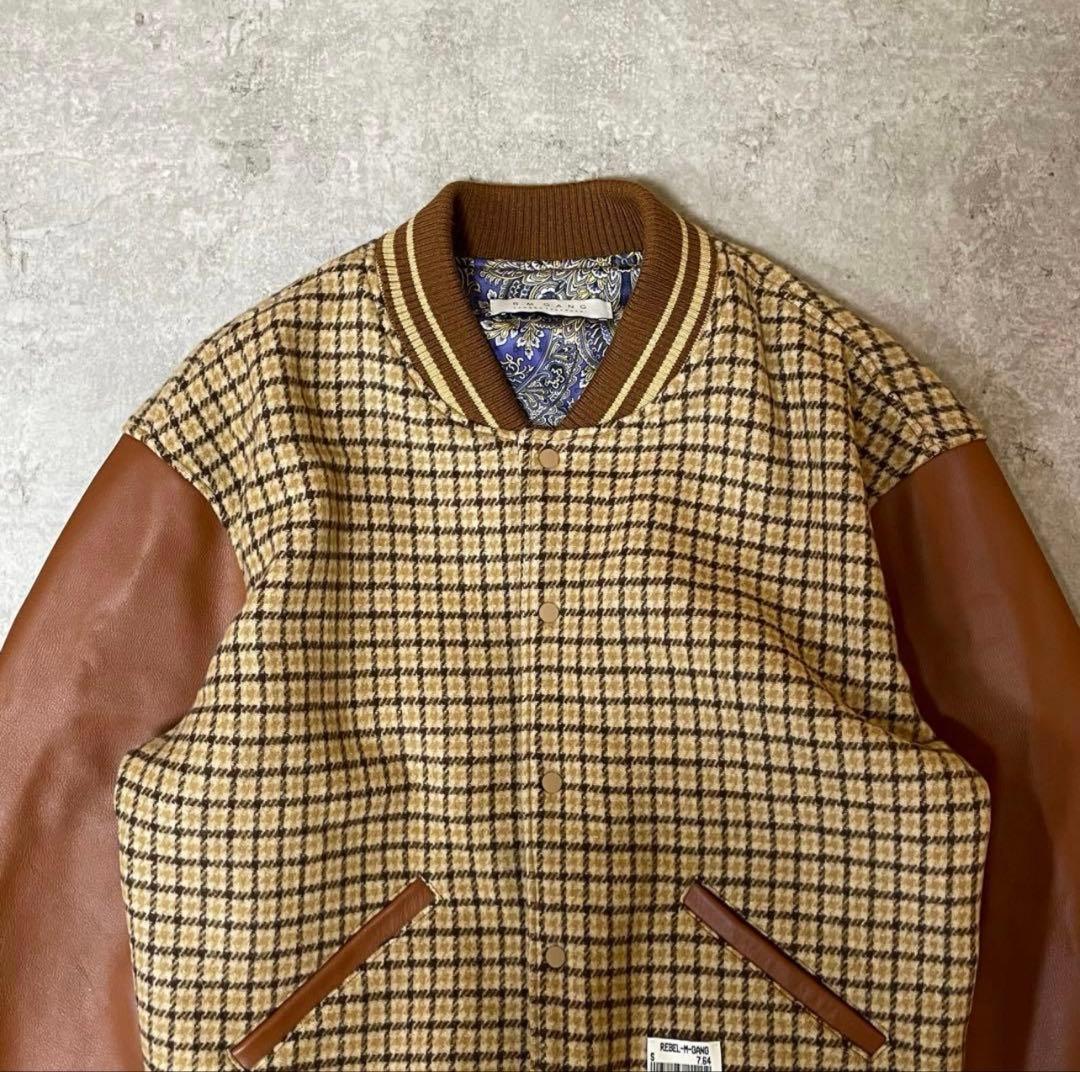 R.M GANG 高橋ラムダ Versity Jacket スタジャン - メルカリ