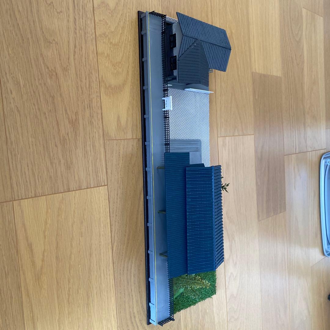 HOゲージ ローカル駅と駅前ジオラマセット - メルカリ